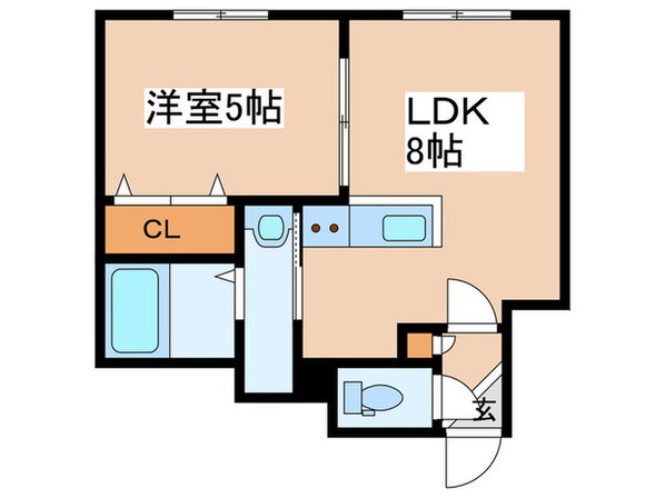 フォレスト美園駅の物件間取画像